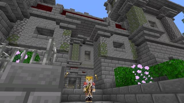 Screenshot of the Minecraft Bedrock Marketplace product Zombie Dungeons created by Nitric Concepts.
