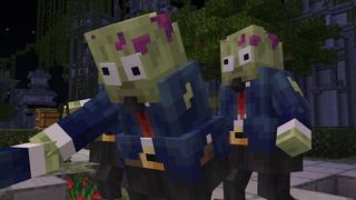 Screenshot of the Minecraft Bedrock Marketplace product Zombie Outpost created by Nitric Concepts.