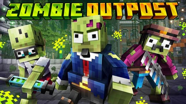 Thumbnail of the Minecraft Bedrock Marketplace product Zombie Outpost created by Nitric Concepts.