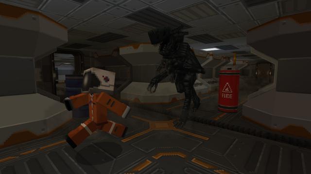 Screenshot of the Minecraft Bedrock Marketplace product Alien Escape created by Norvale.