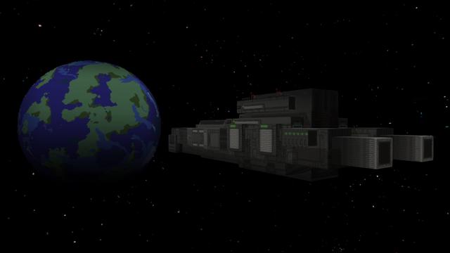 Screenshot of the Minecraft Bedrock Marketplace product Alien Escape created by Norvale.
