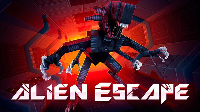 Thumbnail of the Minecraft Bedrock Marketplace product Alien Escape created by Norvale.