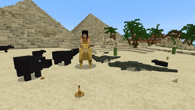 Screenshot of the Minecraft Bedrock Marketplace product Ancient Egypt created by Norvale.