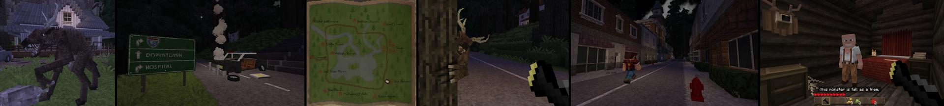 Panorama of the Minecraft Bedrock Marketplace product Antlers created by Norvale.