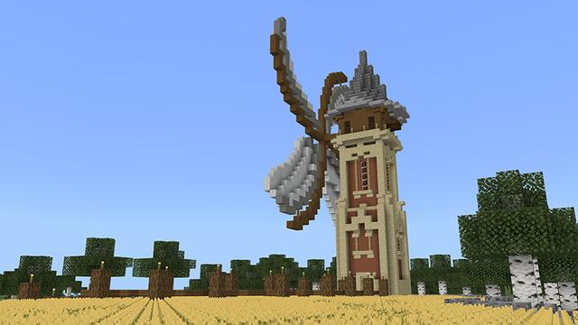 Screenshot of the Minecraft Bedrock Marketplace product Birch Island created by Norvale.