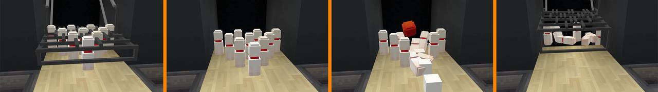 Panorama of the Minecraft Bedrock Marketplace product Bowling created by Norvale.