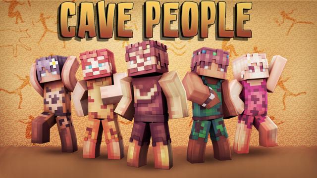 Thumbnail of the Minecraft Bedrock Marketplace product Cave People created by Norvale.