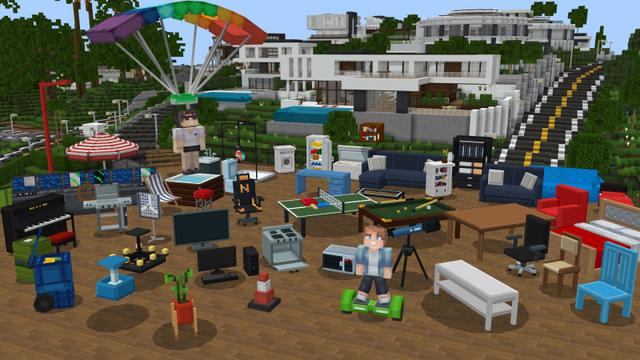Screenshot of the Minecraft Bedrock Marketplace product City Fun created by Norvale.
