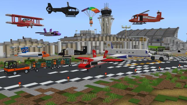 Screenshot of the Minecraft Bedrock Marketplace product City Fun created by Norvale.