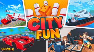 Thumbnail of the Minecraft Bedrock Marketplace product City Fun created by Norvale.