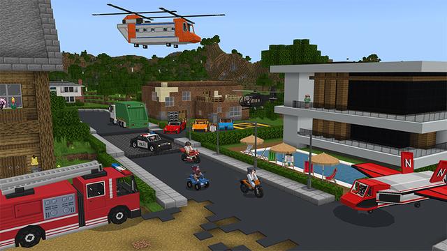 Screenshot of the Minecraft Bedrock Marketplace product City Pack created by Norvale.