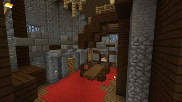 Screenshot of the Minecraft Bedrock Marketplace product CliffVille created by Norvale.