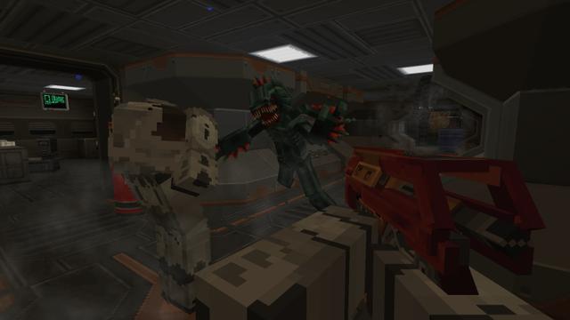 Screenshot of the Minecraft Bedrock Marketplace product Deep Sea Horror created by Norvale.