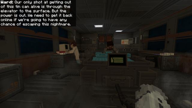 Screenshot of the Minecraft Bedrock Marketplace product Deep Sea Horror created by Norvale.