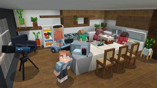 Screenshot of the Minecraft Bedrock Marketplace product Furniture: Modern Living created by Norvale.