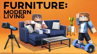 Thumbnail of the Minecraft Bedrock Marketplace product Furniture: Modern Living created by Norvale.