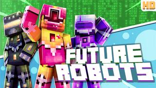 Thumbnail of the Minecraft Bedrock Marketplace product Future Robots created by Norvale.