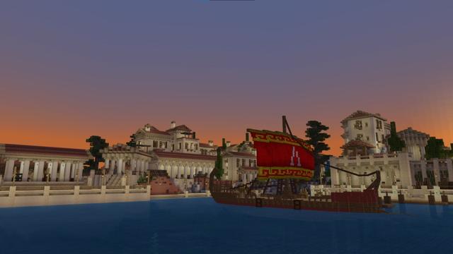 Screenshot of the Minecraft Bedrock Marketplace product Greek Odyssey created by Norvale.