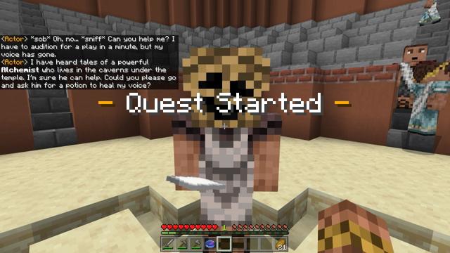 Screenshot of the Minecraft Bedrock Marketplace product Greek Odyssey created by Norvale.
