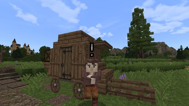 Screenshot of the Minecraft Bedrock Marketplace product Legendary Dragons created by Norvale.