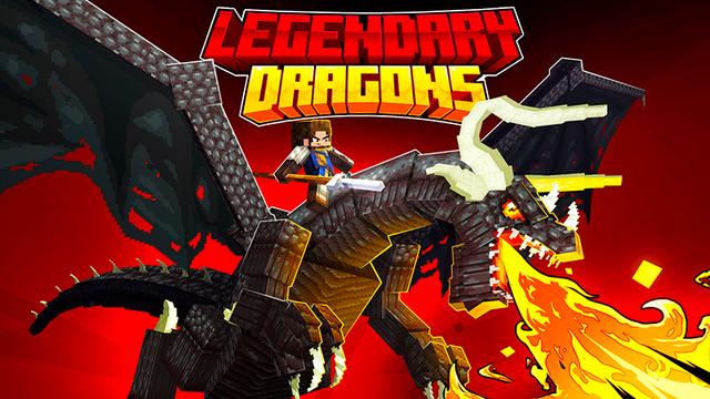 Thumbnail of the Minecraft Bedrock Marketplace product Legendary Dragons created by Norvale.