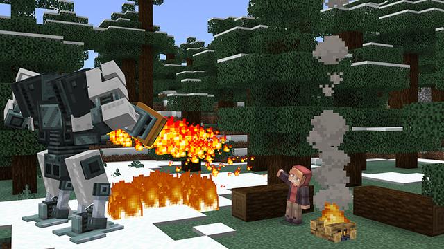Screenshot of the Minecraft Bedrock Marketplace product Mech Expansion created by Norvale.