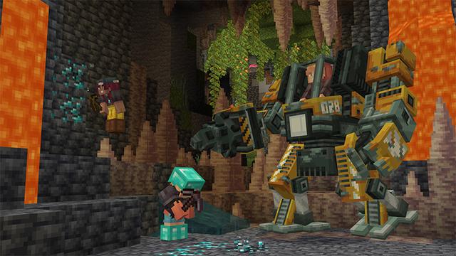 Screenshot of the Minecraft Bedrock Marketplace product Mech Expansion created by Norvale.