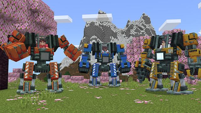 Screenshot of the Minecraft Bedrock Marketplace product Mech Expansion created by Norvale.