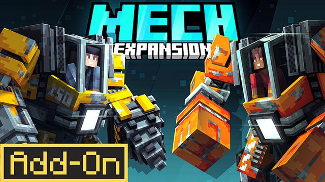 Thumbnail of the Minecraft Bedrock Marketplace product Mech Expansion created by Norvale.