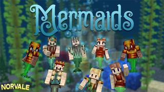 Thumbnail of the Minecraft Bedrock Marketplace product Mermaids created by Norvale.