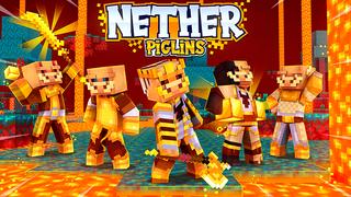 Thumbnail of the Minecraft Bedrock Marketplace product Nether Piglins created by Norvale.
