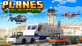 Thumbnail of the Minecraft Bedrock Marketplace product Planes & Helicopters created by Norvale.