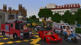 Screenshot of the Minecraft Bedrock Marketplace product Prison Escape: City created by Norvale.