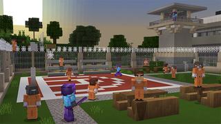 Screenshot of the Minecraft Bedrock Marketplace product Prison Escape: City created by Norvale.
