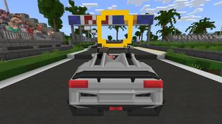 Screenshot of the Minecraft Bedrock Marketplace product Racing Fun created by Norvale.