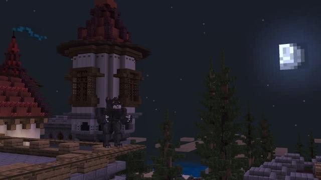 Screenshot of the Minecraft Bedrock Marketplace product Scary Castle created by Norvale.
