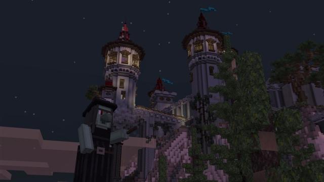 Screenshot of the Minecraft Bedrock Marketplace product Scary Castle created by Norvale.