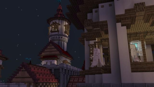 Screenshot of the Minecraft Bedrock Marketplace product Scary Castle created by Norvale.