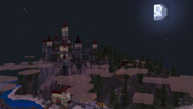 Screenshot of the Minecraft Bedrock Marketplace product Scary Castle created by Norvale.