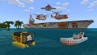 Screenshot of the Minecraft Bedrock Marketplace product Sea Rescue created by Norvale.