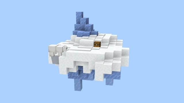Screenshot of the Minecraft Bedrock Marketplace product Simple Skyblock created by Norvale.