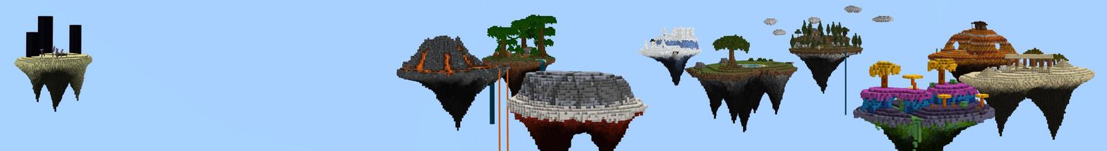 Panorama of the Minecraft Bedrock Marketplace product SkyBlock XL created by Norvale.
