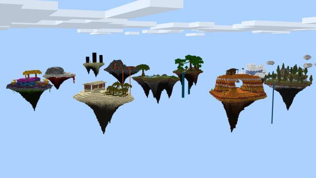 Screenshot of the Minecraft Bedrock Marketplace product SkyBlock XL created by Norvale.