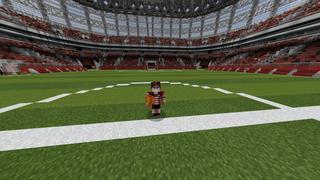 Screenshot of the Minecraft Bedrock Marketplace product Soccer Fever created by Norvale.
