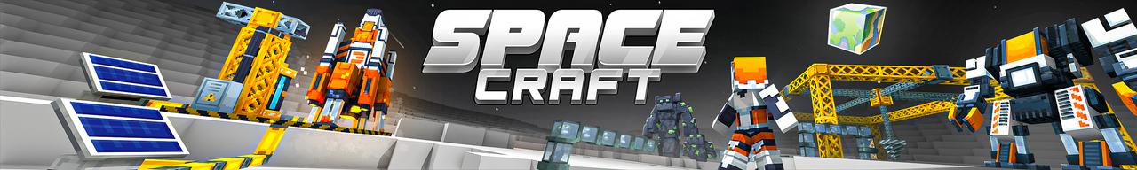 Panorama of the Minecraft Bedrock Marketplace product Spacecraft created by Norvale.