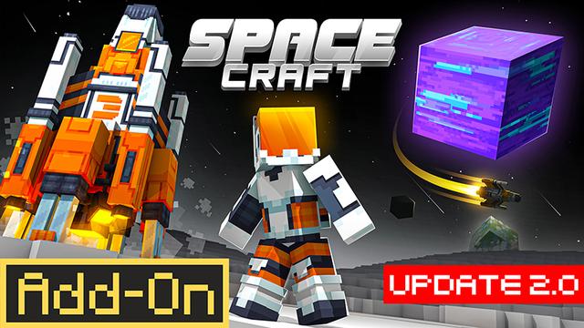 Thumbnail of the Minecraft Bedrock Marketplace product Spacecraft created by Norvale.