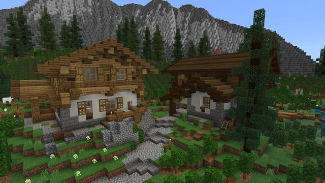 Screenshot of the Minecraft Bedrock Marketplace product Stonehill Castle created by Norvale.