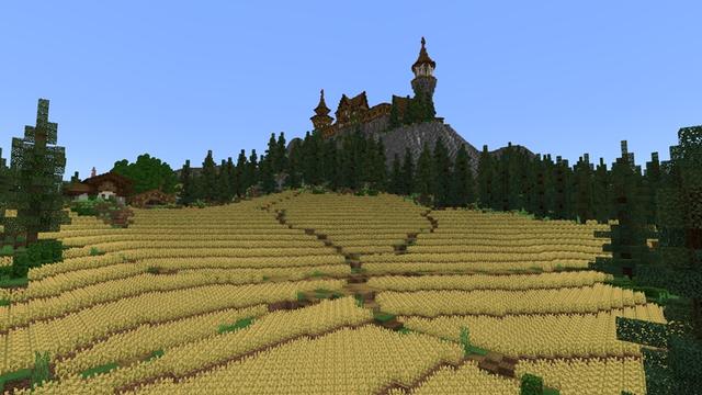 Screenshot of the Minecraft Bedrock Marketplace product Stonehill Castle created by Norvale.