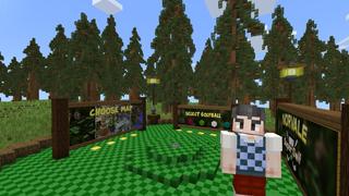 Screenshot of the Minecraft Bedrock Marketplace product SuperGolf created by Norvale.