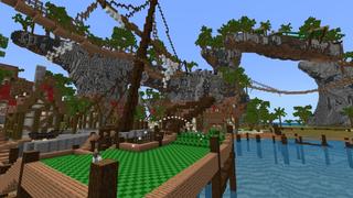 Screenshot of the Minecraft Bedrock Marketplace product SuperGolf created by Norvale.